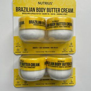 Brazilian Butter Body Cream - 4 6oz pack